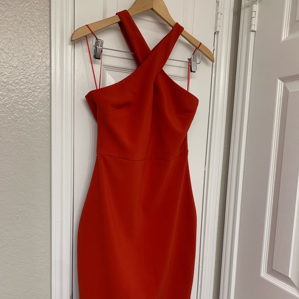 Likely Carolyn Halterneck Dress Red